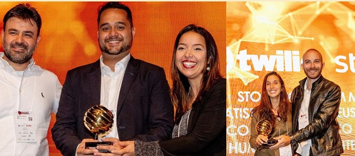 Dois clientes da Twilio recebem ouro no prêmio Smart