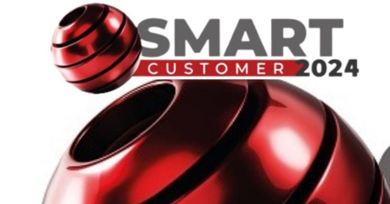 troféu do prêmio smart customer
