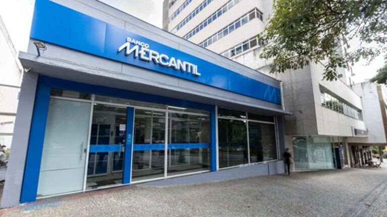 fachada de uma agência Mercantil