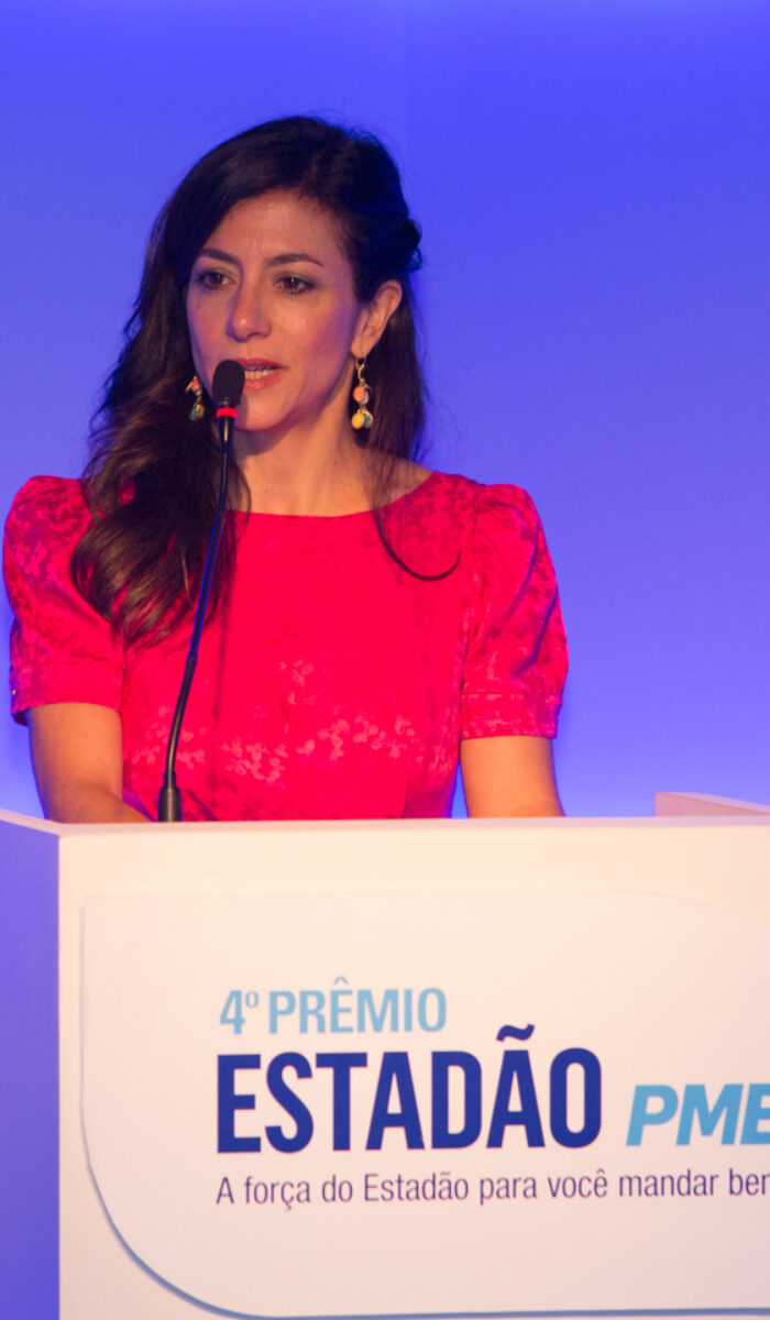Marina Person (MC do 4º Prêmio EstadãoPME)
